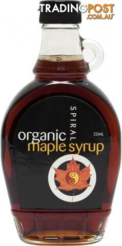 Spiral Organic Maple Syrup  250ml - Spiral Foods - 9312336783153