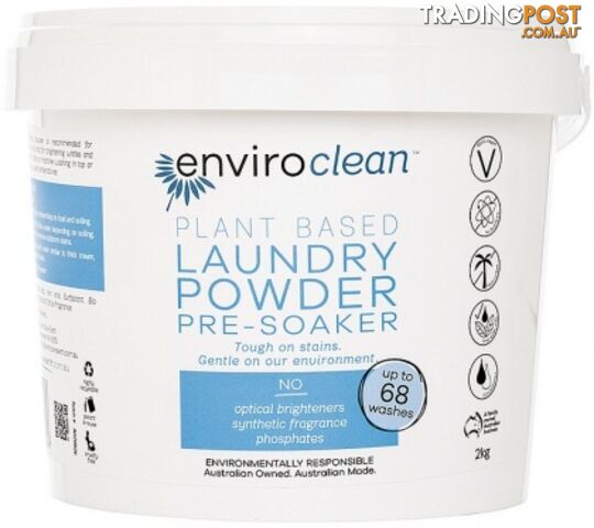 Enviro Clean Laundry Powder Pre-Soaker 2Kg - Enviro Care - 9325937000628