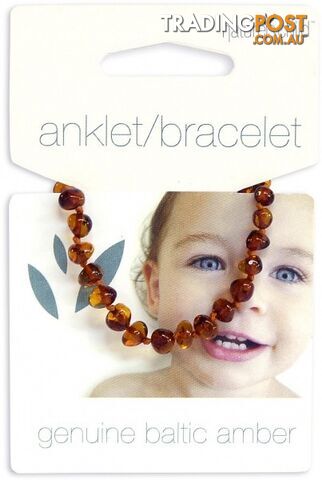 Natures Child Baltic Amber Anklet/Bracelet for Baby - Natures Child - 9336588000417