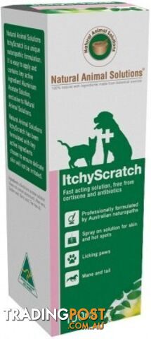 Natural Animal Solutions ItchyScratch 100ml - Natural Animal Solutions - 9341976000269
