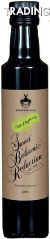 Jomeis Fine Foods 100%Organic Sweet Balsamic Reduction 250ml - Jomeis Fine Foods...