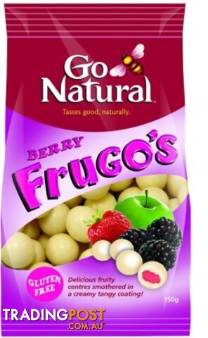 Go Natural Berry Frugo's 150g - Go Natural - 9310846050932