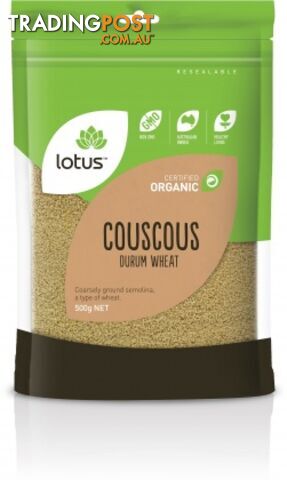 Lotus Organic Cous Cous 500g - Lotus - 9317127006152