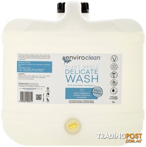 Enviro Clean Delicate & Wool Wash 15L - Enviro Care - 9325937000451