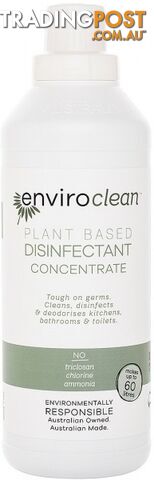 Enviro Clean Disinfectant Concentrate 1L - Enviro Care - 9325937000819