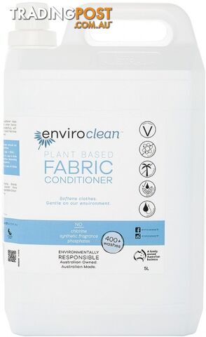 Enviro Clean Fabric Conditioner Softener 5L - Enviro Care - 9325937000239