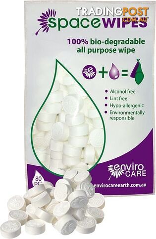 Enviro Care Space Wipes 80 Compressed Tissues - Enviro Care - 9325937010689