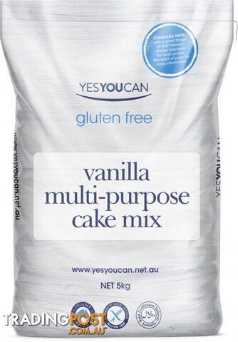 YesYouCan Vanilla Multi Purpose Cake Mix  5kg - YesYouCan