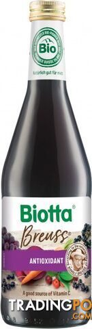 Biotta Breuss Antioxidant Juice Organic 500ml - Biotta Juices - 7618500940547