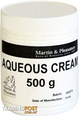 Martin & Pleasance Aqueous Cream 500gm - Martin & Pleasance