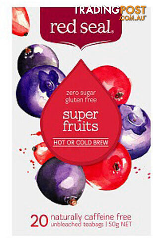 Red Seal (Hot & Cold Brew) Superfruits 20Teabags - Red Seal - 9415991233282