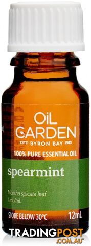 Oil Garden Spearmint  Pure Essential Oil 12ml - Oil Garden - 9312658200536