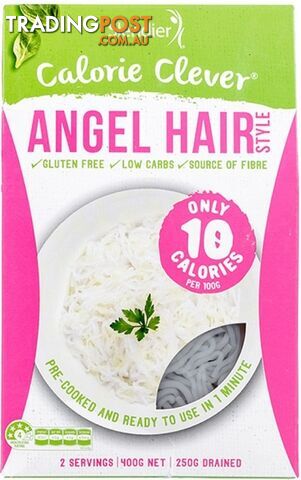 Slendier Konjac Pasta Angel Hair 400g - Slendier - 9346976000509