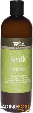 Wild Gentle Hair Shampoo 500ml - Wild by PPC Herbs - 9327842000250
