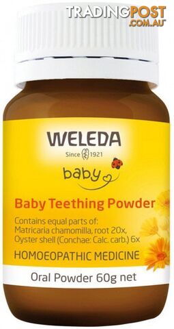 WELEDA Baby Teething Powder 60g - Weleda - 9416114001412