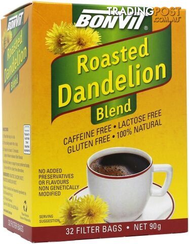 Bonvit Roasted Dandelion Blend 32 Teabags - Bonvit - 9316774153004