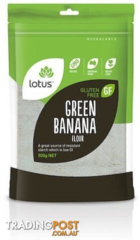 Lotus Green Banana Flour  500g - Lotus - 9317127008484