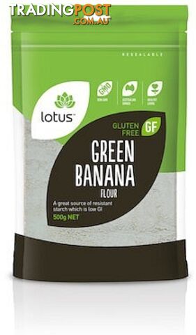 Lotus Green Banana Flour  500g - Lotus - 9317127008484