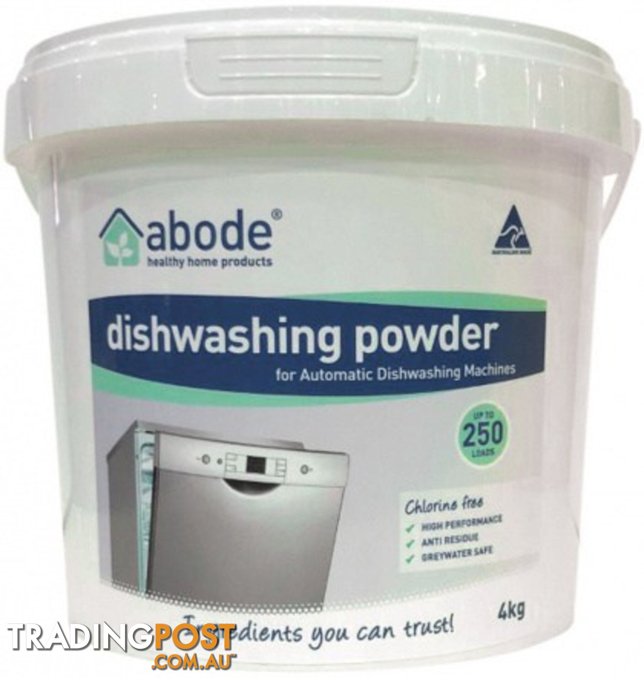 Abode Auto Dishwashing Powder 4Kg - Abode - 9343188002451