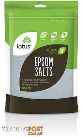 Lotus Epsom Salts 500g - Lotus - 9317127009160