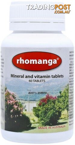 Percys Rhomanga 60 Tablets - Percys Powder - 9337995001004