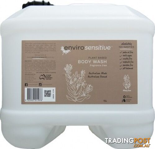 Enviro Sensitive Body Wash 15L - Enviro Care - 9325937011976