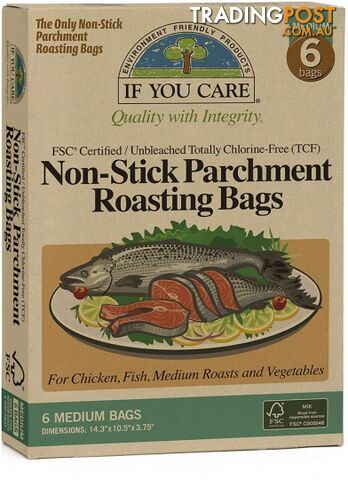If You Care Medium Roasting Bags 6 Bags - If You Care - 770009250736