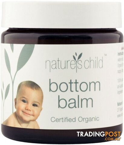 Natures Child Organic Bottom Balm 45g - Natures Child - 9336588000073