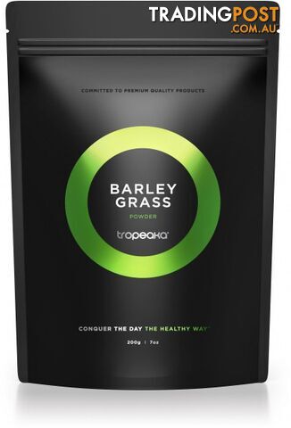 Tropeaka Organic BARLEY GRASS Powder  200g Pouch - Tropeaka - 9350728000334