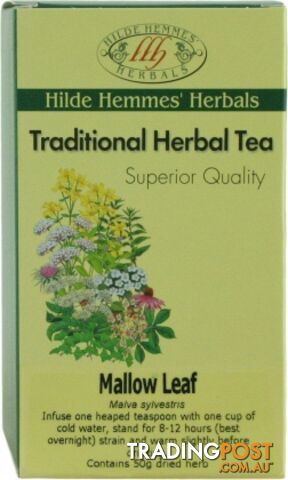 Hilde Hemmes Mallow Leaf 50gm - Hilde Hemmes Herbals - 9315915006285