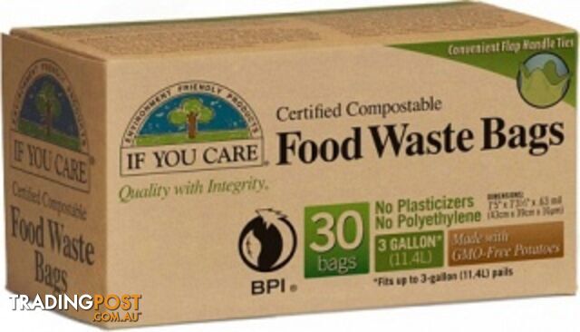 If You Care Food Waste Bags 30Bags - If You Care - 770009250644