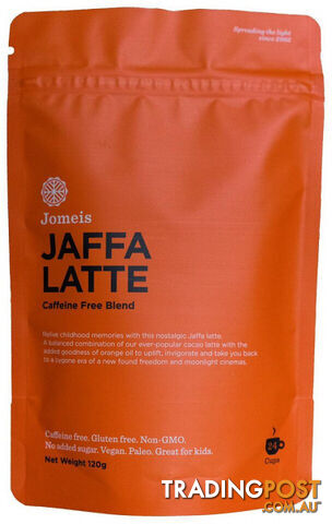 Jomeis Fine Foods Jaffa Latte  120g - Jomeis Fine Foods - 9333725000590