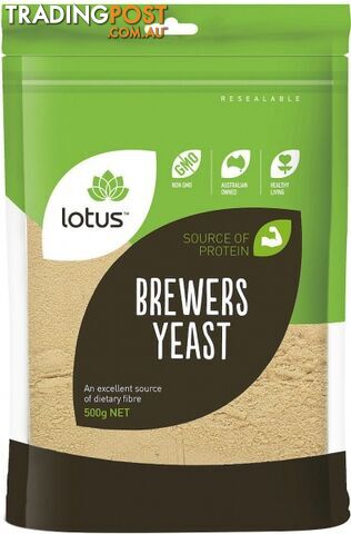 Lotus Brewers Yeast 500gm - Lotus - 9317127060826