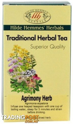 Hilde Hemmes Agrimony Herb 50gm - Hilde Hemmes Herbals - 9315915006001