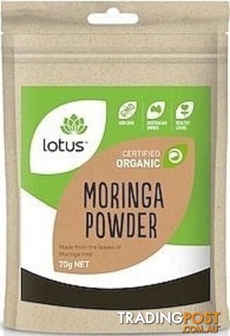 Lotus Organic Moringa Powder 70g - Lotus - 9317127008200