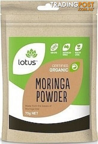 Lotus Organic Moringa Powder 70g - Lotus - 9317127008200