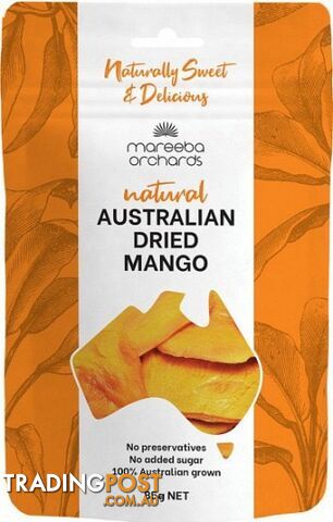 Mareeba Orchards Natural Australian Dried Mango 57g - Mareeba Orchards - 9369998098255