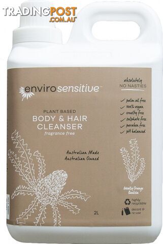 Enviro Sensitive Body & Hair 2L - Enviro Care - 9325937000024