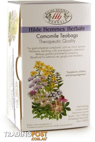 Hilde Hemmes Camomile - 30Teabags - Hilde Hemmes Herbals - 9315915004007