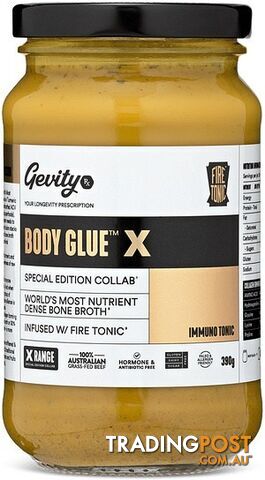 Gevity Rx Bone Broth Body Glue X Immuno Tonic  390g - Gevity Rx - 754590277822