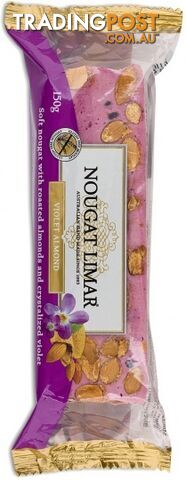 Nougat Limar Violet Almond Soft Nougat 150g - Nougat Limar - 9338713003638