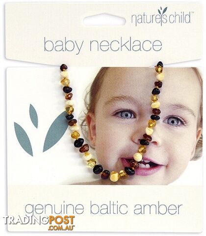Natures Child Amber Necklace for Baby Mixed Colours - Natures Child - 9336588000431
