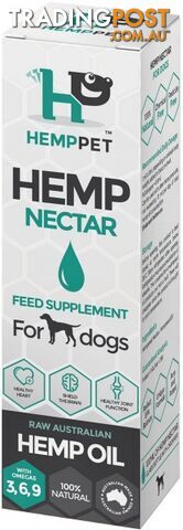 Hemp Pet Immune Support Omega 3-6-9 Hemp Nectar Feed Supplement for Dogs 100ml - Hemp Pet - 0019321314079