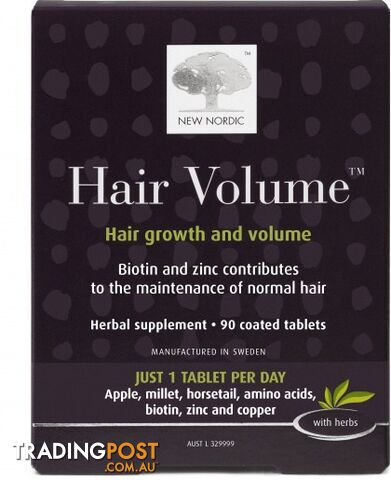 New Nordic Hair Volume 90Tabs - New Nordic - 5021807005031
