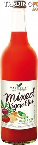 James White Organic Vegetable Juice 750ml - Beet It - 5020934000636