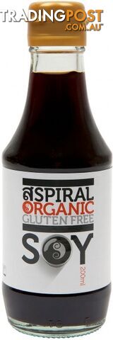 Spiral Organic Soy Sauce 200ml - Spiral Foods - 9312336112007