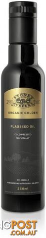 Stoney Creek Orgainic Golden Flaxseed Oil 250ml - Stoney Creek - 9322428002635