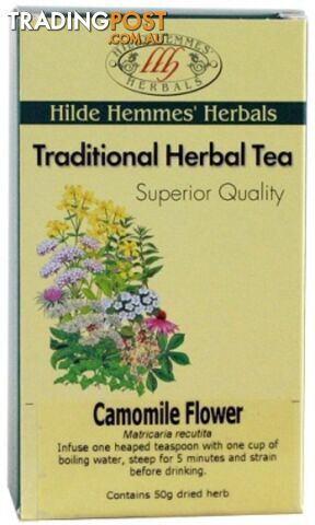 Hilde Hemmes Camomile Flower 50gm - Hilde Hemmes Herbals - 9315915006063