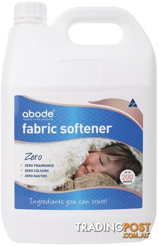 Abode Fabric Softener Fragrance Free 4L - Abode - 9343188002246