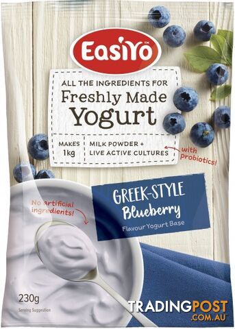 Greek-Style Blueberry Yogurt - EasiYo Yogurt - 9416892525087